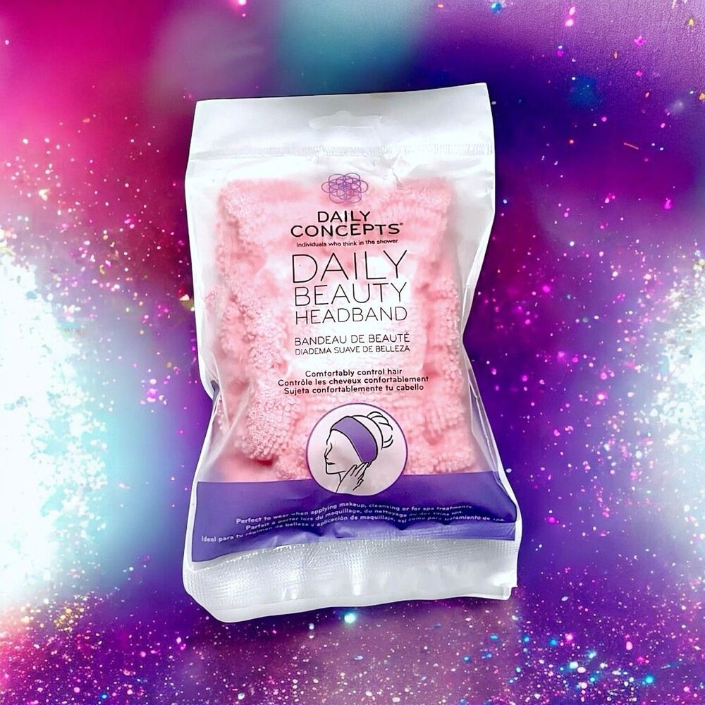 Daily Concepts Daily Beauty Headband in Pink Brand New In Package